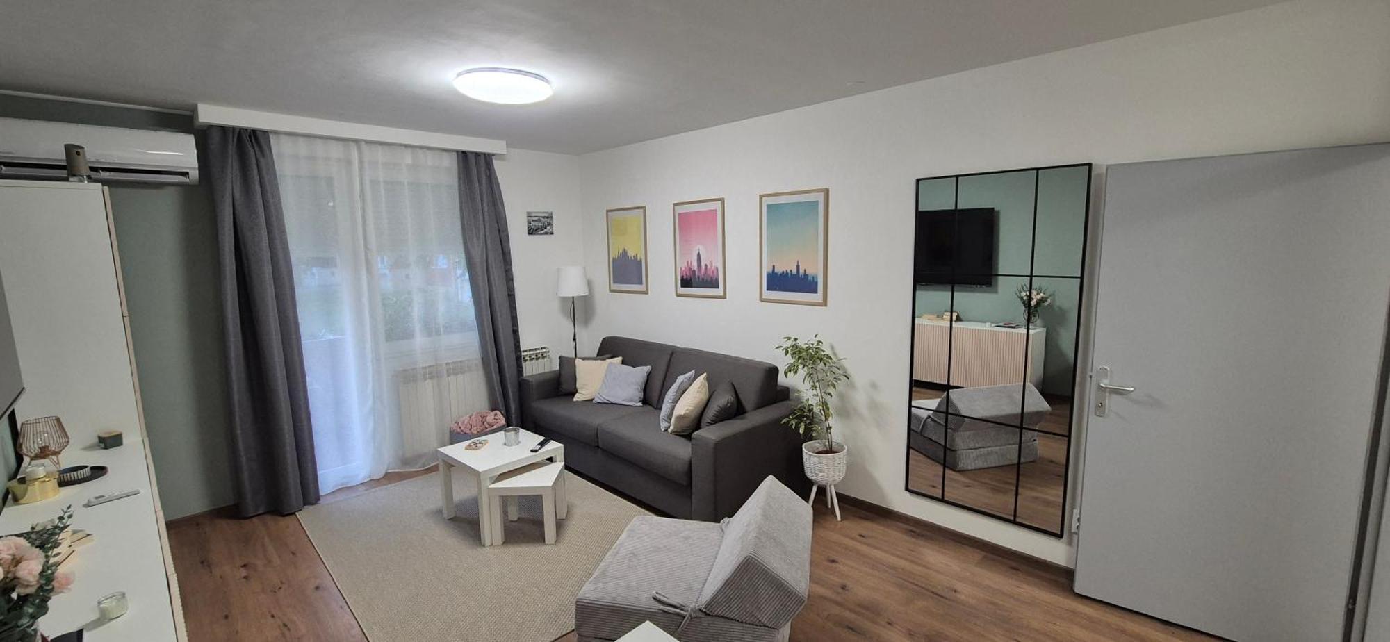 Studio Apartman 404-401 Vukovar Bagian luar foto